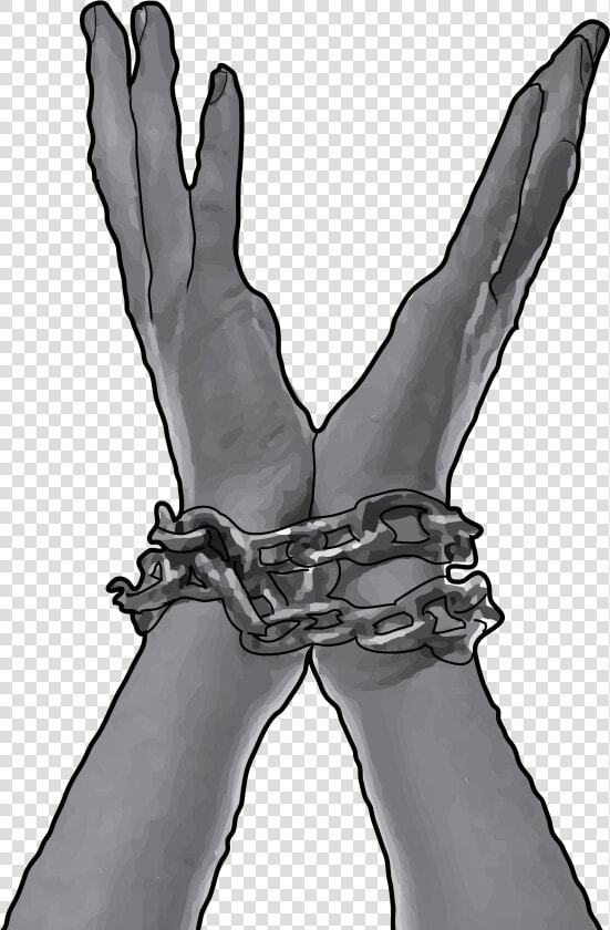 Clip Art Collection Of Free Hand   Hands In Chains Transparent  HD Png DownloadTransparent PNG