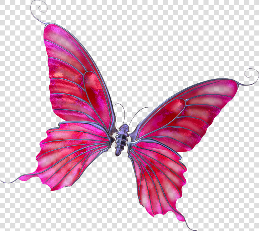 Mariposas En Png Rosadas  Transparent PngTransparent PNG