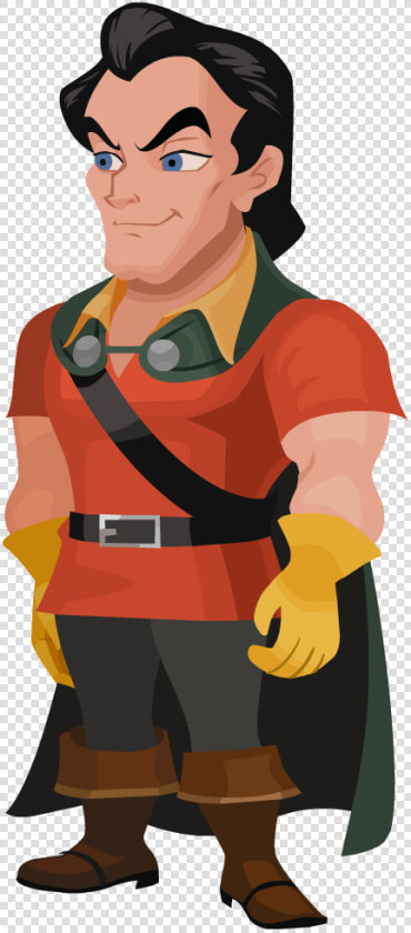 Gaston Khx   Beauty And The Beast Kingdom Hearts  HD Png DownloadTransparent PNG