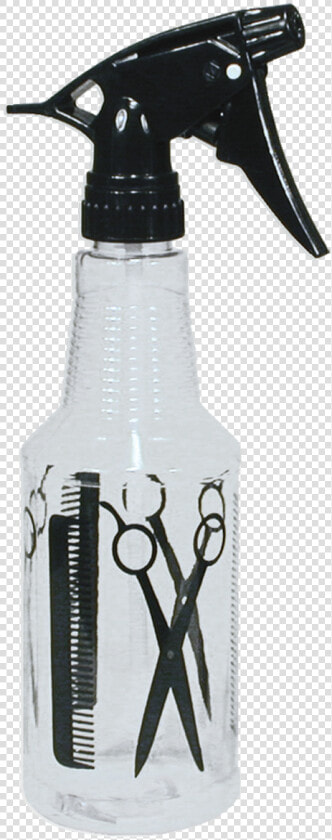 Spray Bottle Comb  amp  Scissors   Scissors And Comb Spray Bottle  HD Png DownloadTransparent PNG