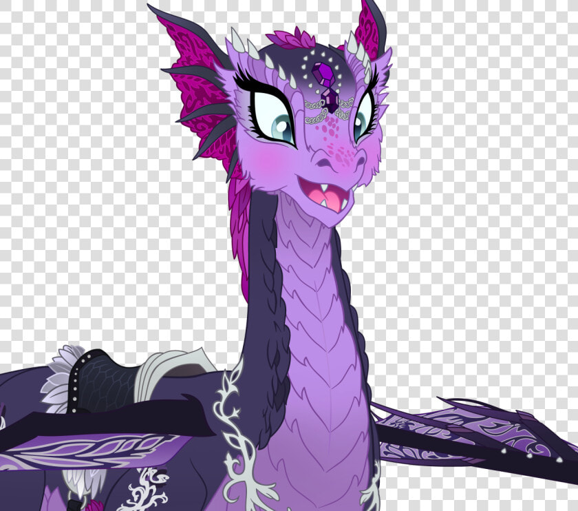 Nevermore 2   Ever After High Raven Queen Dragon  HD Png DownloadTransparent PNG