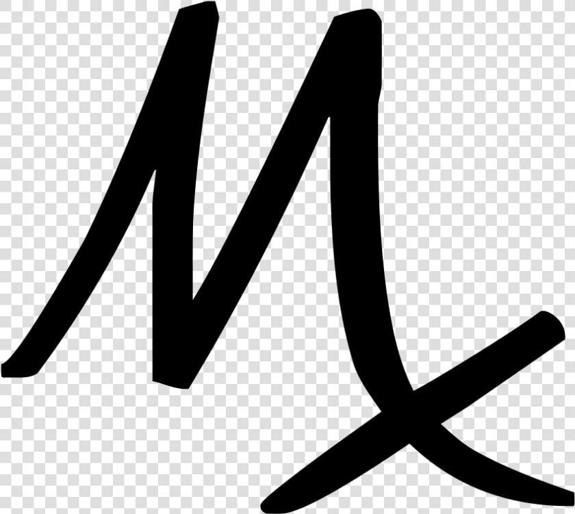 Mx  A Symbol For Minim In The Apothecaries   Mx Symbol  HD Png DownloadTransparent PNG