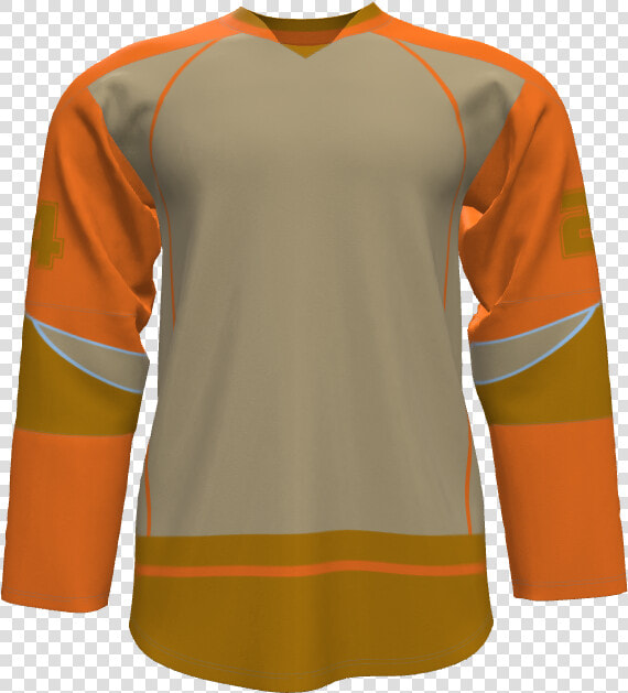 China Custom Cheap Wholesale Blank Hockey Jerseys   Long sleeved T shirt  HD Png DownloadTransparent PNG