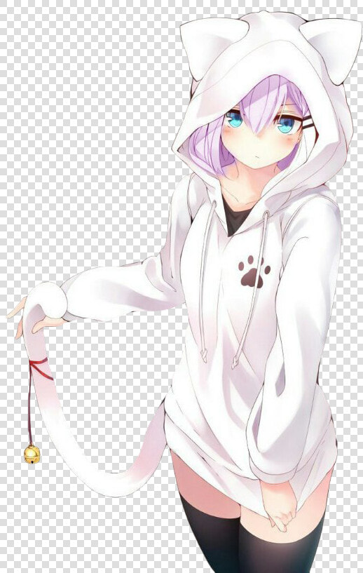 Tomboy Hoodie Anime Girl  HD Png DownloadTransparent PNG