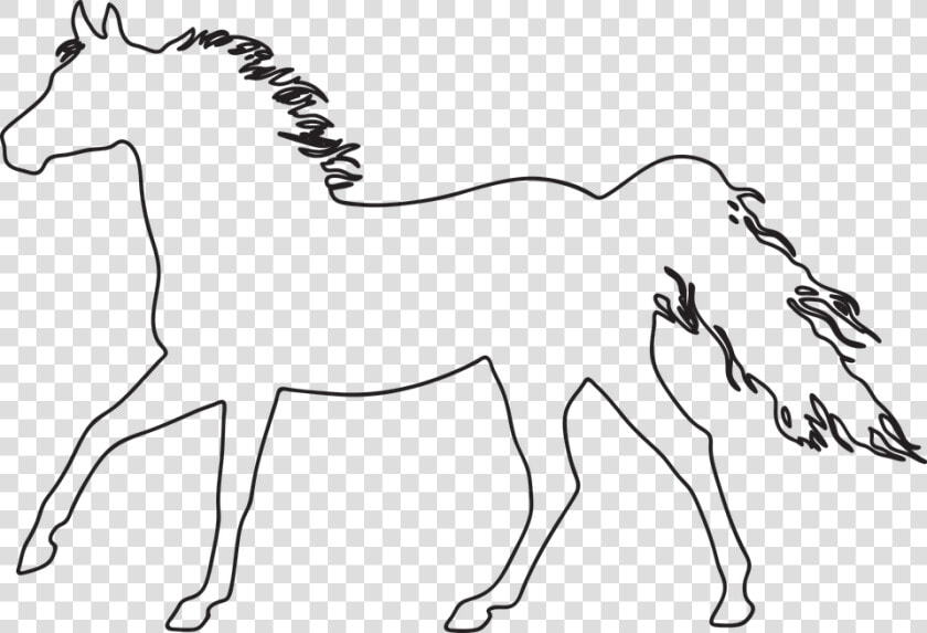 Sea Horse Outline 9  Buy Clip Art   Dibujo De Un Caballo Para Colorear  HD Png DownloadTransparent PNG