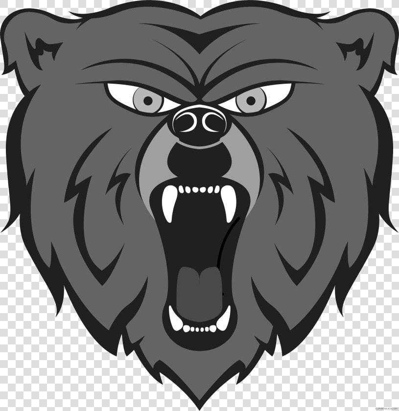 Transparent Bear Clip Art   Angry Bear Clipart  HD Png DownloadTransparent PNG