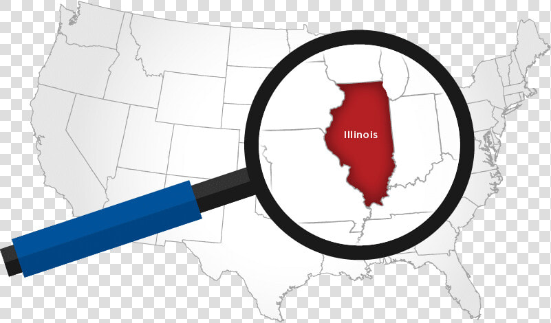 Us Map   Illinois   Map  HD Png DownloadTransparent PNG