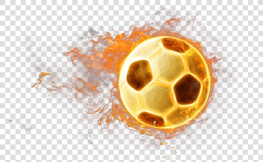 Transparent Flaming Soccer Ball  HD Png DownloadTransparent PNG