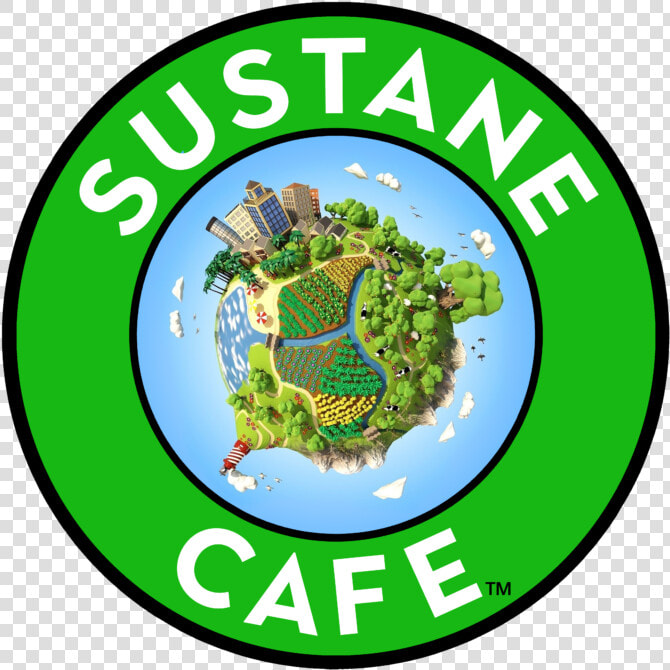 Sustane Cartoon Planet Logo V7 Cropped Tight   Circle  HD Png DownloadTransparent PNG