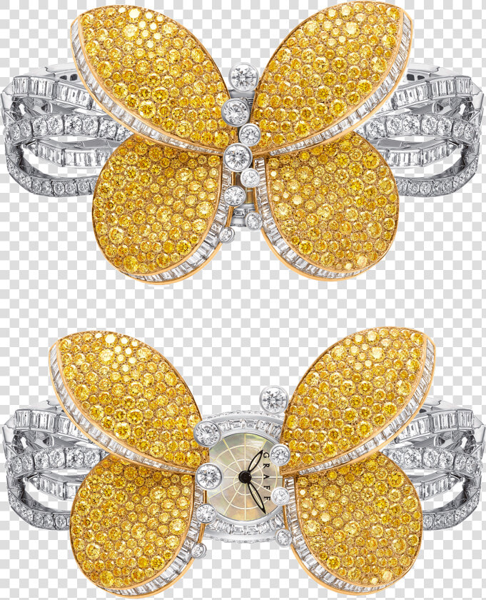 Graff Princess Butterfly Watch  HD Png DownloadTransparent PNG