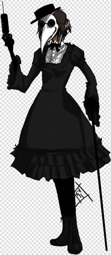 Female Plague Doctor Costume   Plague Doctor Costume Woman  HD Png DownloadTransparent PNG