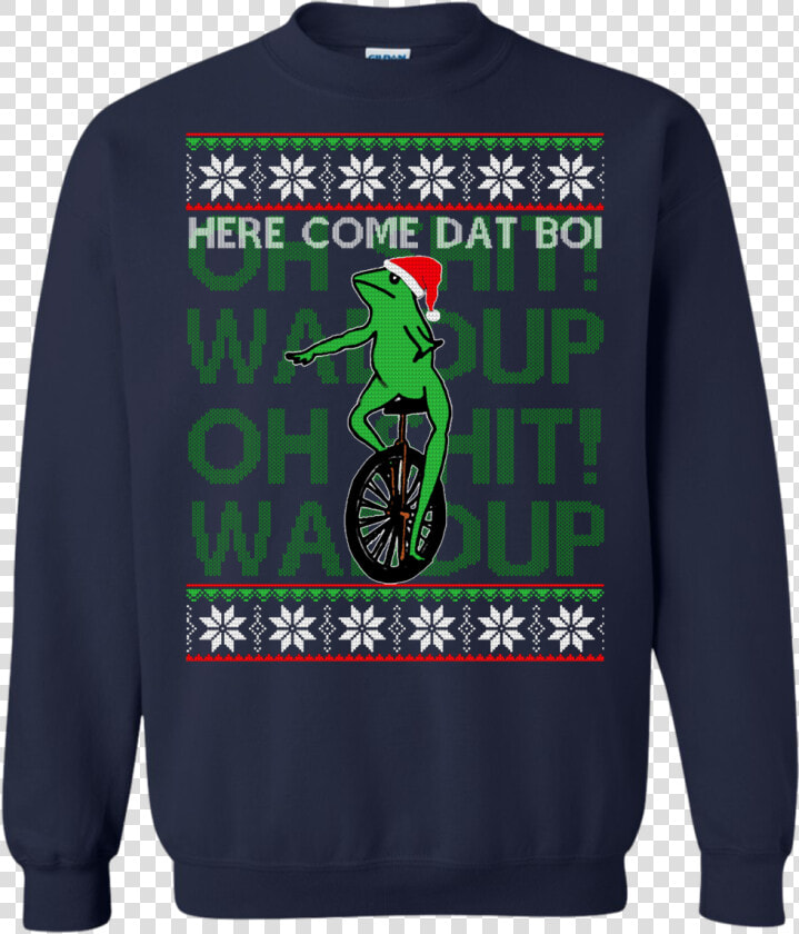 Dat Boi Christmas Sweater  Shirt  Hoodie   Transparent Tiny Rick Hd  HD Png DownloadTransparent PNG