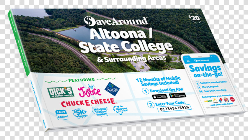 Altoona   State College  Pa 2020 Savearound® Coupon  HD Png DownloadTransparent PNG