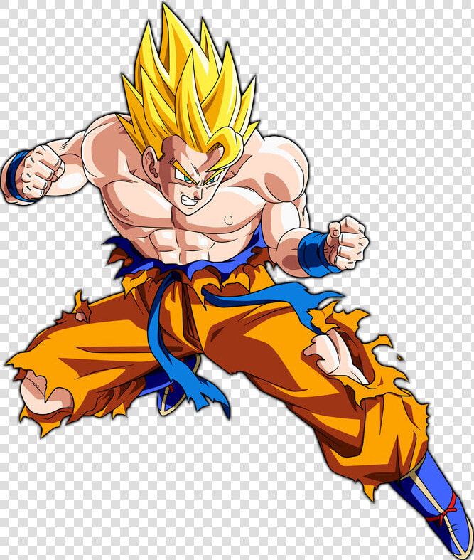 Super Saiyan Dragon Ball Z Goku   Png Download   Yato Vs Goku  Transparent PngTransparent PNG