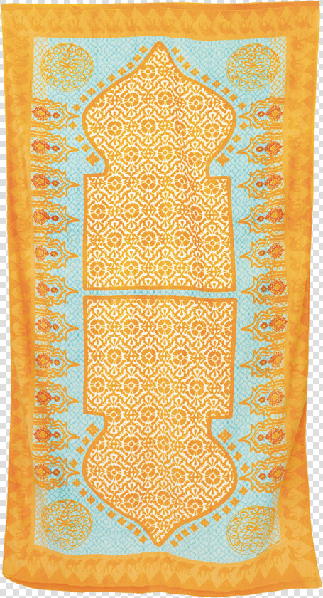 Printed Village Beach Towel   Motif  HD Png DownloadTransparent PNG