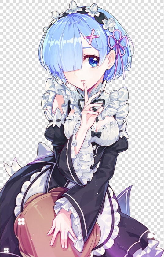   render  Rem Bởi Xbunnygoth   Re Zero Rem Render  HD Png DownloadTransparent PNG