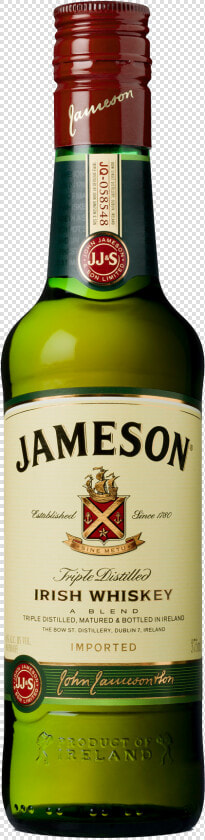 Jameson Irish Whiskey Ireland 375ml Bottle   Jameson Irish Whiskey 1 Litre  HD Png DownloadTransparent PNG