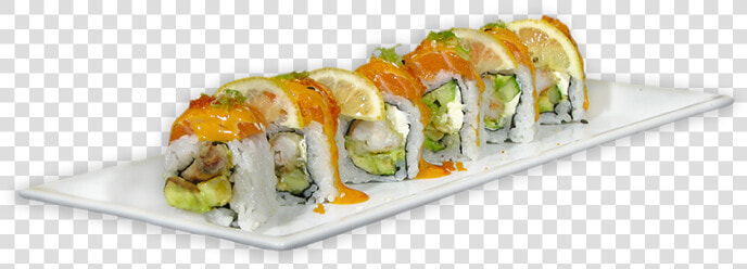 Lemon Top Roll   California Roll  HD Png DownloadTransparent PNG