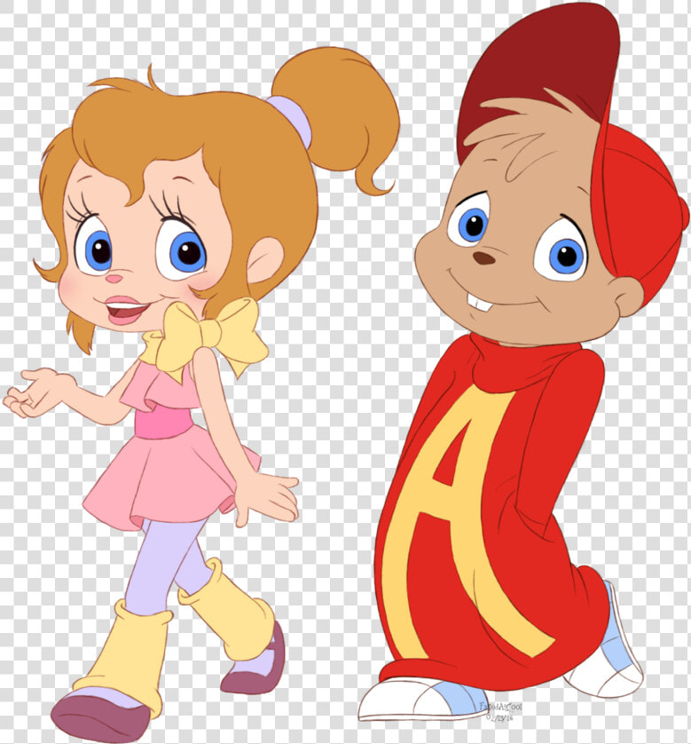 Alvin Drawing Kids   Alvin And Brittany Chipmunk Adventures  HD Png DownloadTransparent PNG