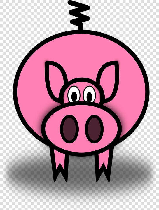 Pig  Pink  Pork  Piglet  Farm  Animal  Piggy  Hog   Pig Clip Art  HD Png DownloadTransparent PNG