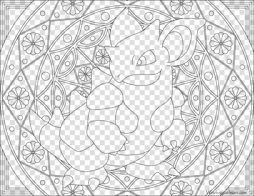 Mandalas De Pokemon Para Colorear  HD Png DownloadTransparent PNG