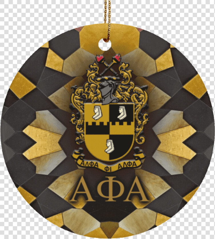 Alpha Phi Alpha Circle Ornament   Alpha Phi Alpha Christmas  HD Png DownloadTransparent PNG