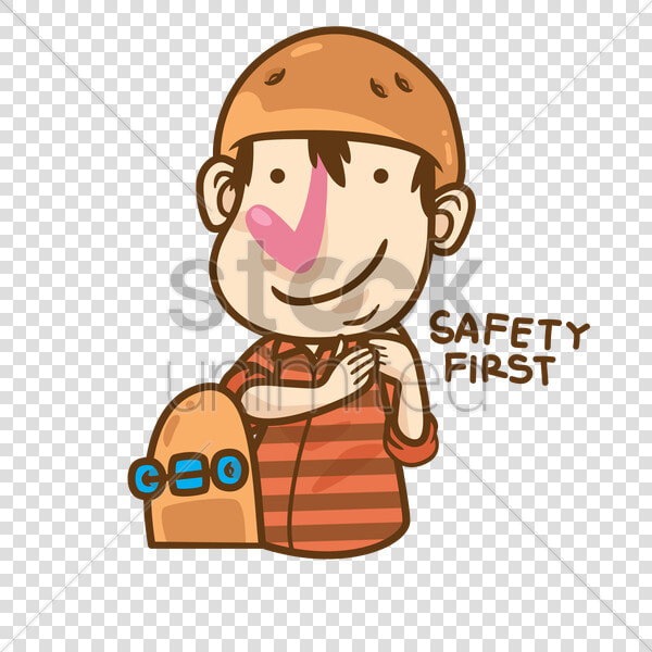 Safety First Cartoon Clipart   Png Download   Cartoon Character Taking Selfie  Transparent PngTransparent PNG