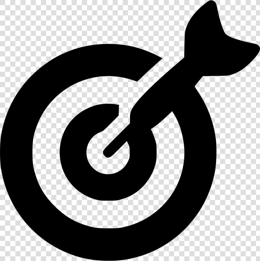 Transparent Bulls Eye Png   Bulls Eye Icon Black And White  Png DownloadTransparent PNG