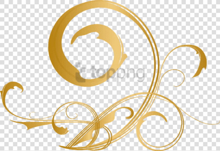 Gold Swirls Image With   Transparent Background Gold Swirl  HD Png DownloadTransparent PNG