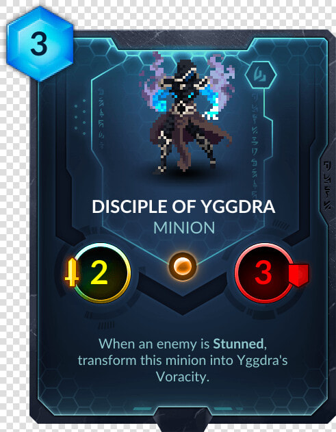 Disciple Of Yggdra   Duelyst Grandmaster Kraigon  HD Png DownloadTransparent PNG