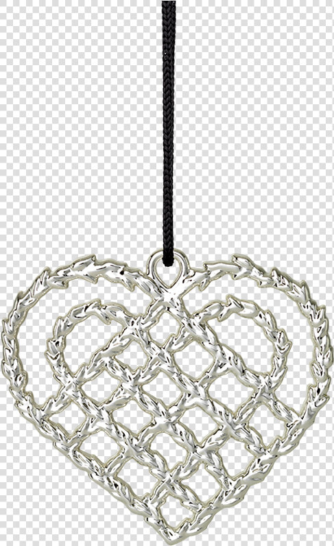 Christmas Heart H7 Silver Plated Karen Blixen   Karen Blixen Julepynt Sølv  HD Png DownloadTransparent PNG