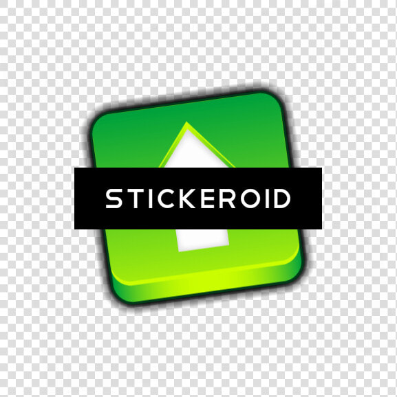 Green Arrow Upload Button In Square   Sign  HD Png DownloadTransparent PNG