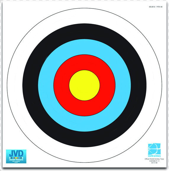 Gnas imperial Round Full Target   Fita Target Face  HD Png DownloadTransparent PNG