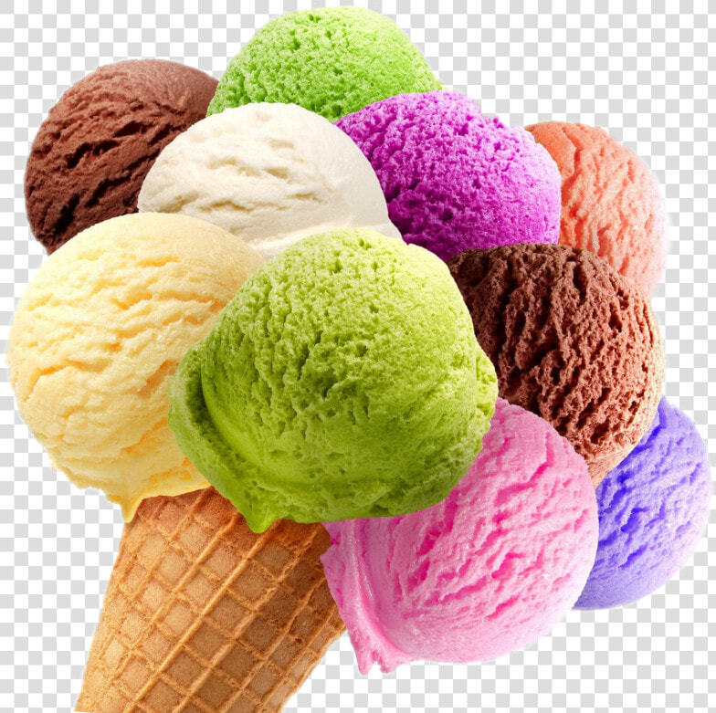  icecream  scoop  rainbow   Colourful Ice Cream Scoops Png  Transparent PngTransparent PNG