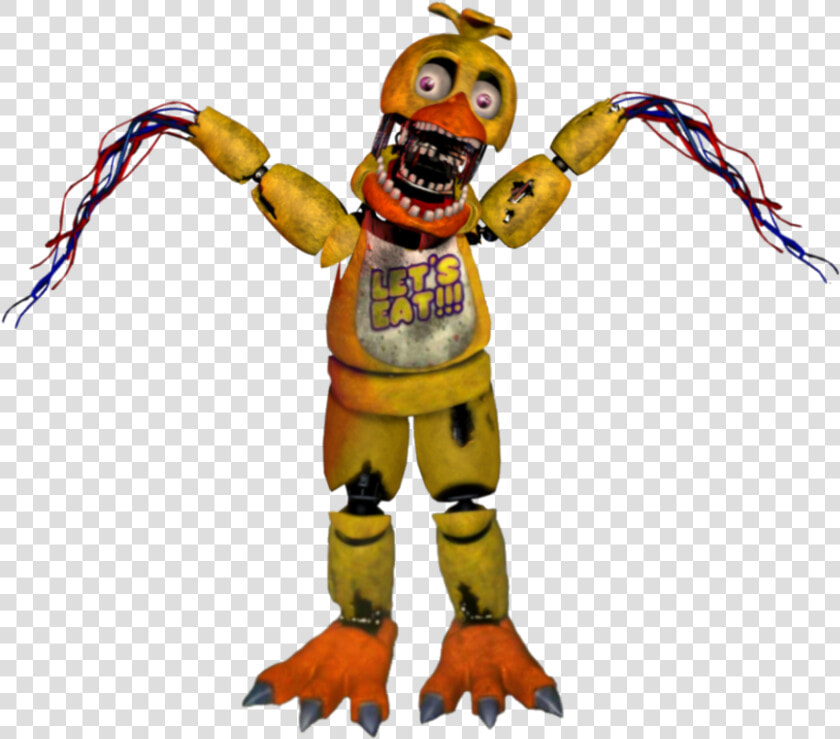 Fnaf Withered Chica Png   Transparent Cartoons   De Withered Chica  Png DownloadTransparent PNG