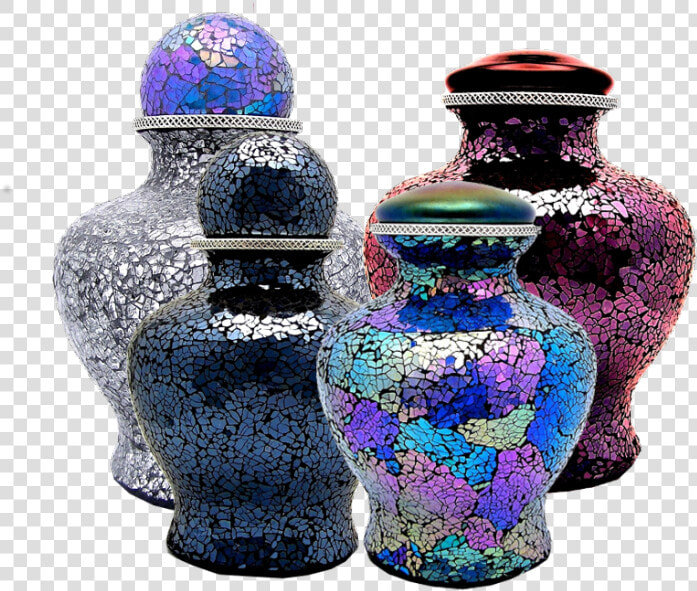 Glass Mosaic Ashes Urn  HD Png DownloadTransparent PNG