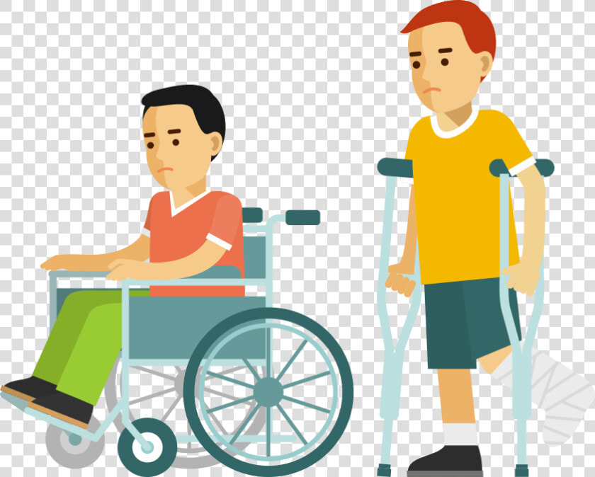 Person With Disability Clipart   Transparent Cartoons   Global Assistive Technology Market  HD Png DownloadTransparent PNG