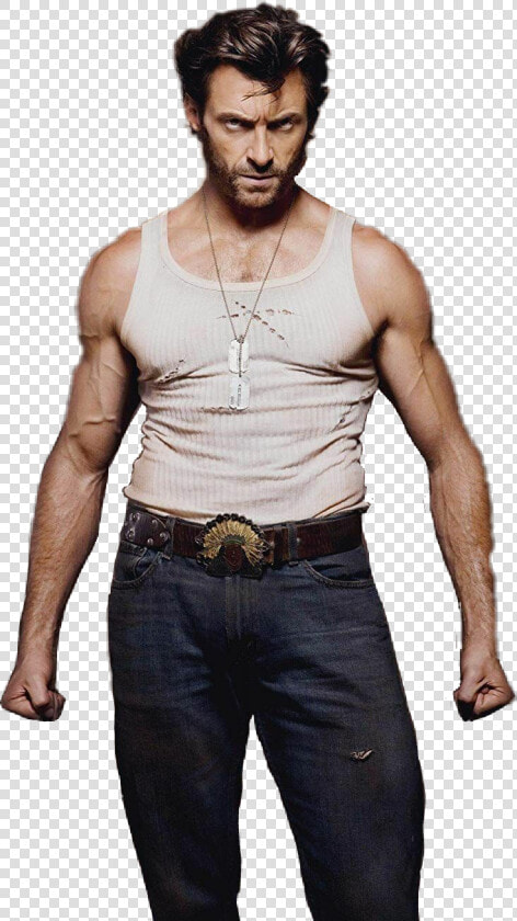  hughjackman  wolverine  actor  maleactor  abs  model   Shirtless Men Wearing Dog Tags  HD Png DownloadTransparent PNG