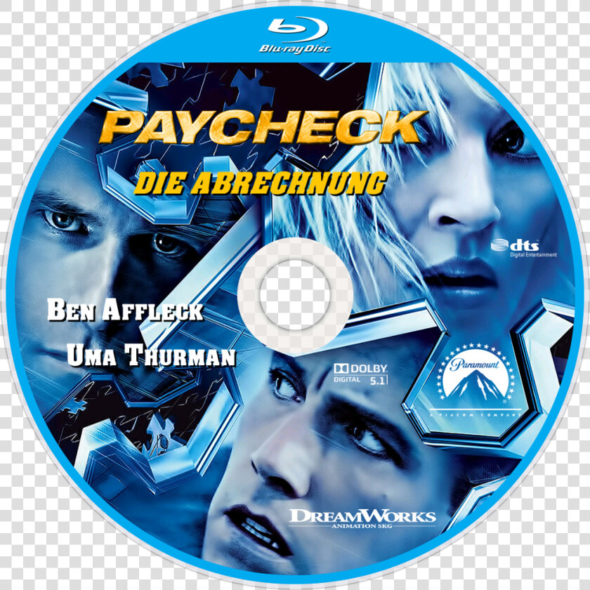 Image Id     Paycheck Blu Ray Label  HD Png DownloadTransparent PNG