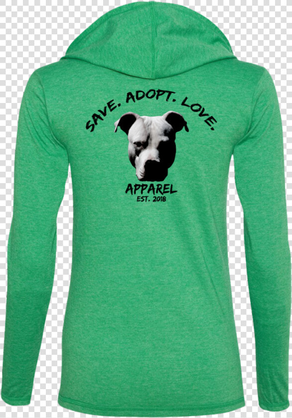 Save   Adopt   Love   Apparel   Black   Back Head Shot   Hoodie  HD Png DownloadTransparent PNG