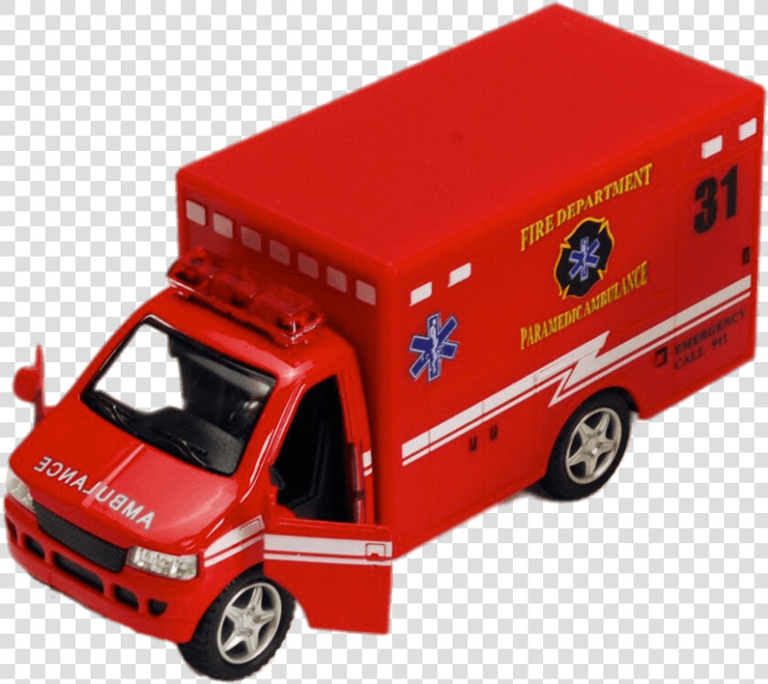 Ambulancia Roja Juguete   Toy Ambulance  HD Png DownloadTransparent PNG