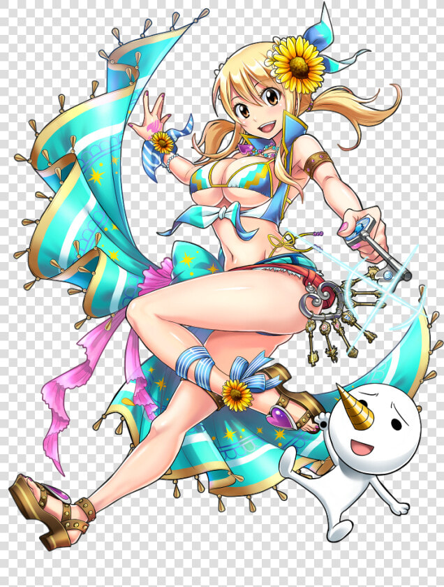 Lucy Heartfilia And Plue Drawn By Genezizpaz   Shironeko Project Fairy Tail  HD Png DownloadTransparent PNG