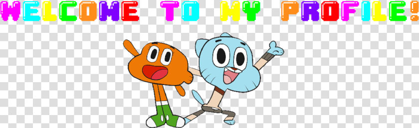 Amazing World Of Gumball   Png Download   Gumball And Darwin  Transparent PngTransparent PNG