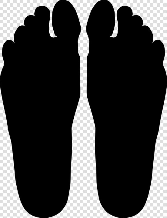 Toes  Foot  Feet  Silhouette  Footprints   Foot Silhouette Png  Transparent PngTransparent PNG