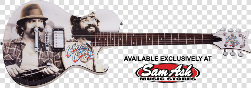 Schecter Diamond Series Cheech  amp  Chong  HD Png DownloadTransparent PNG