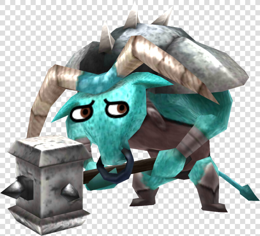 The Land Where Miis Gather   Minotaur Blue  HD Png DownloadTransparent PNG