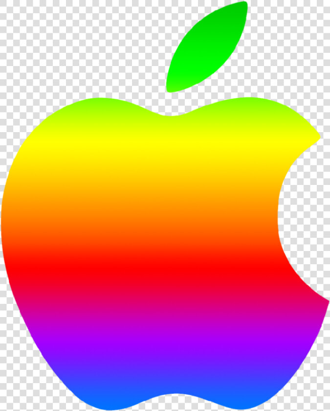 Colored Apple Logo By   Apple Logo Colored Png  Transparent PngTransparent PNG