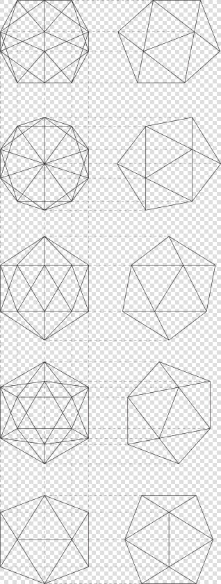 The Rotation Of A Regular Icosahedron Through Each   Triangle  HD Png DownloadTransparent PNG