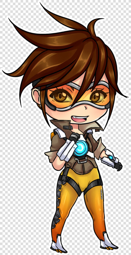 Tracer Overwatch Png   Overwatch Tracer Art Transparent  Png DownloadTransparent PNG