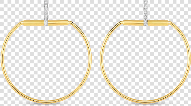 18kt Gold Earrings With Diamonds   Earrings  HD Png DownloadTransparent PNG